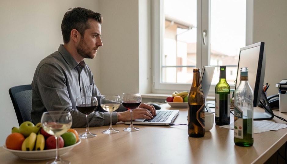 Americano served the Italian way with cold soda water: editorial composition centered on highball build, ice quality, and verification through bitter profile