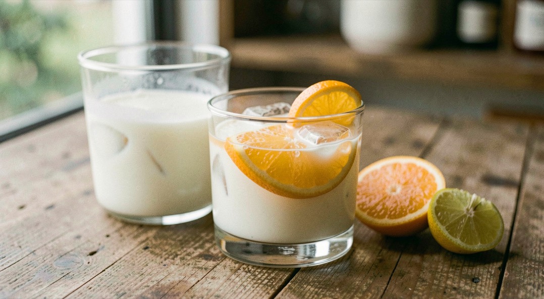 Clarified citrus for bright shelf stable Italian cocktails: an editorial view of the ingredients, glassware and method discussed in the guide