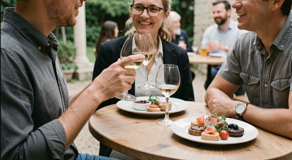 How aperitivo hour shapes food drink and conversation: an editorial view of the ingredients, glassware and method discussed in the guide
