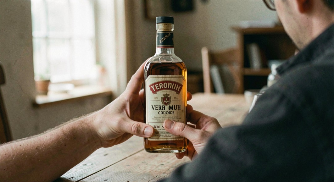 Supporting example showing vermouth choice alongside contextual notes