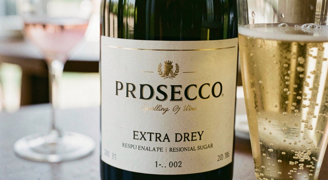 Prosecco sparkling wine labels from brut to extra dry: an editorial view of the ingredients, glassware and method discussed in the guide